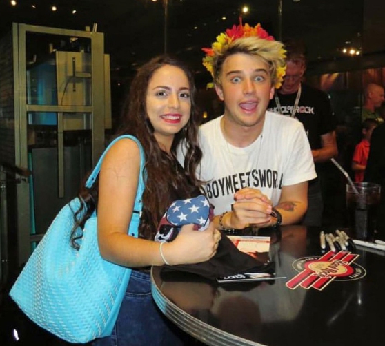 Dalton Rapattoni Toronto Canada meet and greet fans after the show